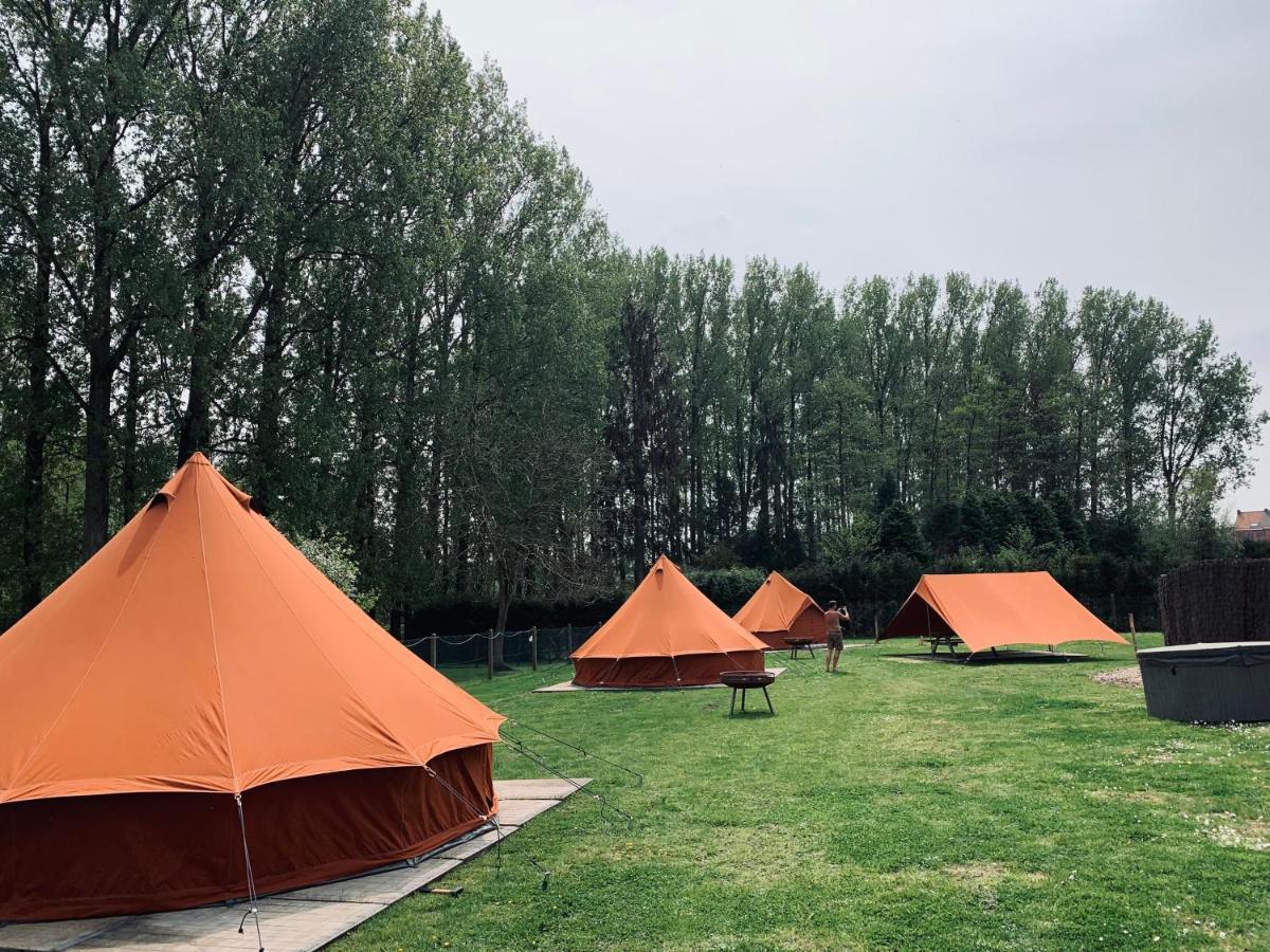 Fiertelmeers Boutique Glamping Hotel Ronse Eksteriør billede