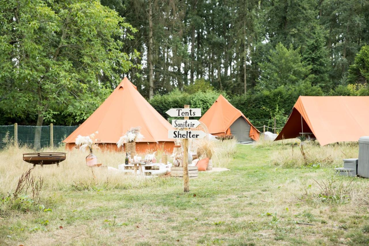 Fiertelmeers Boutique Glamping Hotel Ronse Eksteriør billede